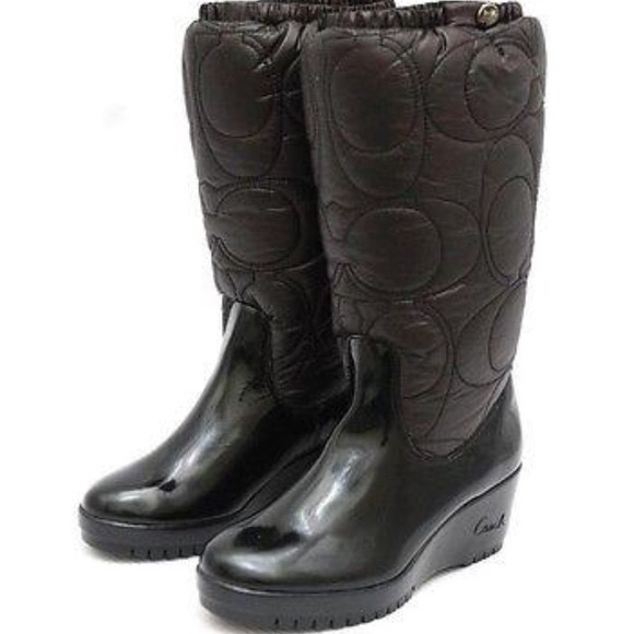 Coach cantina boot never worn !